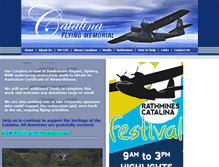 Tablet Screenshot of catalinaflying.org.au